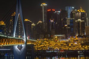 重庆夜景-武穆逸仙