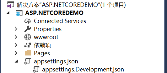 ASP.NET CORE 根据环境变量支持多个 appsettings.json