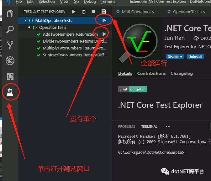 使用 Visual Studio Code 开发.NET Core 看这篇就够了