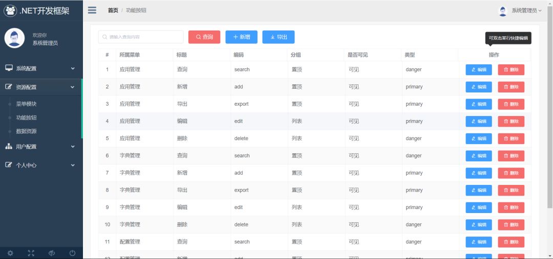 .NET 开发框架(二)-框架功能简述