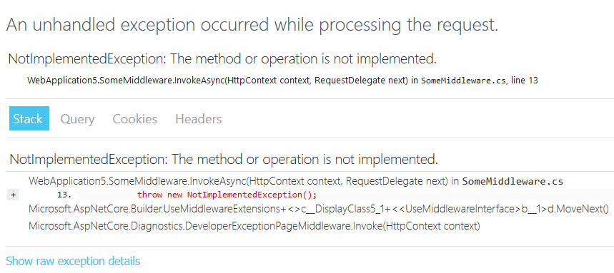 ASP.NET Core 中间件的几种实现方式