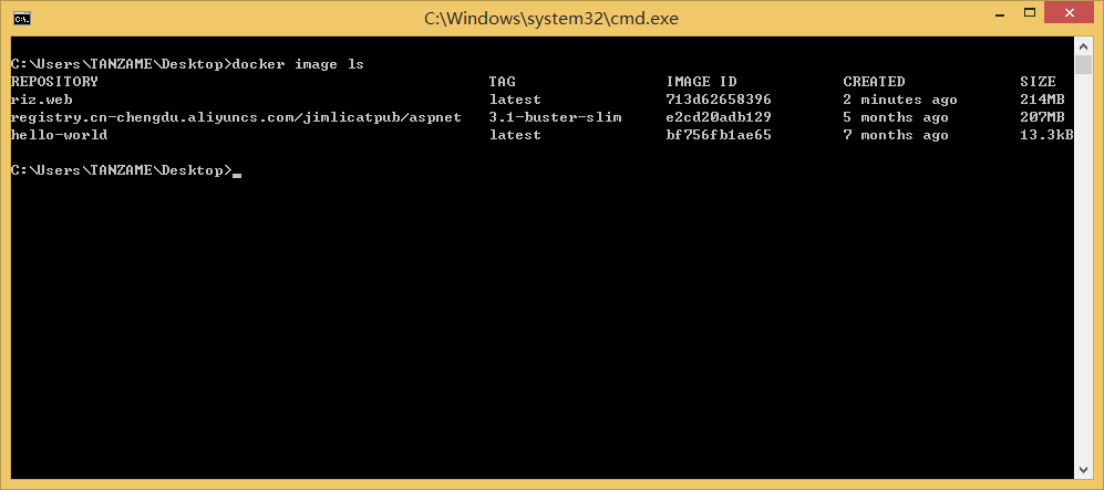 Windows 下部署 .NET Core 到 Docker