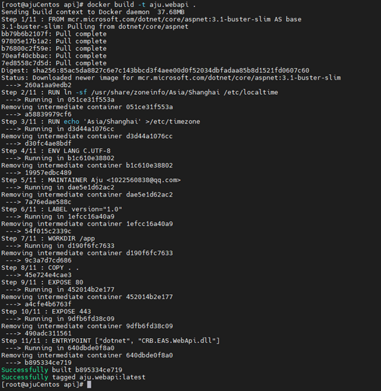 部署 ASP.NET Core 应用到 Docker