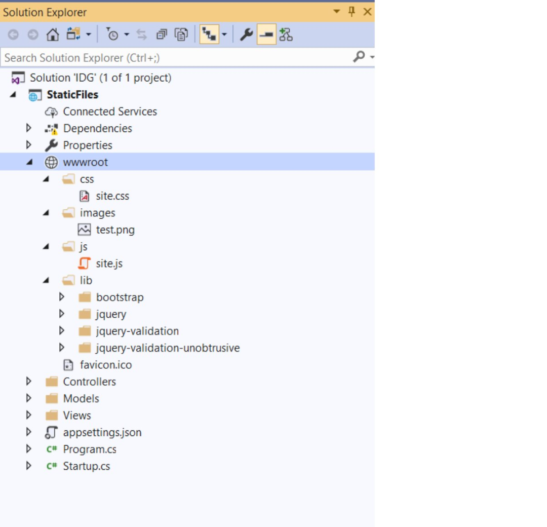 如何在 ASP.NET Core 中使用 静态文件