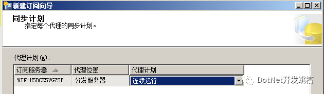 Sql Server 数据库读写分离配置