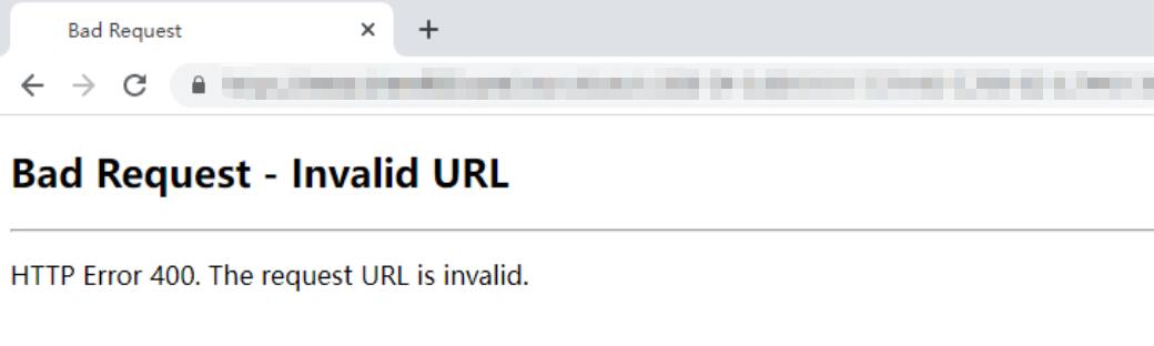 由于链接地址长度过长引起的”HTTP Error 400. The request URL is invalid”错误解决办法:修改注册表-武穆逸仙