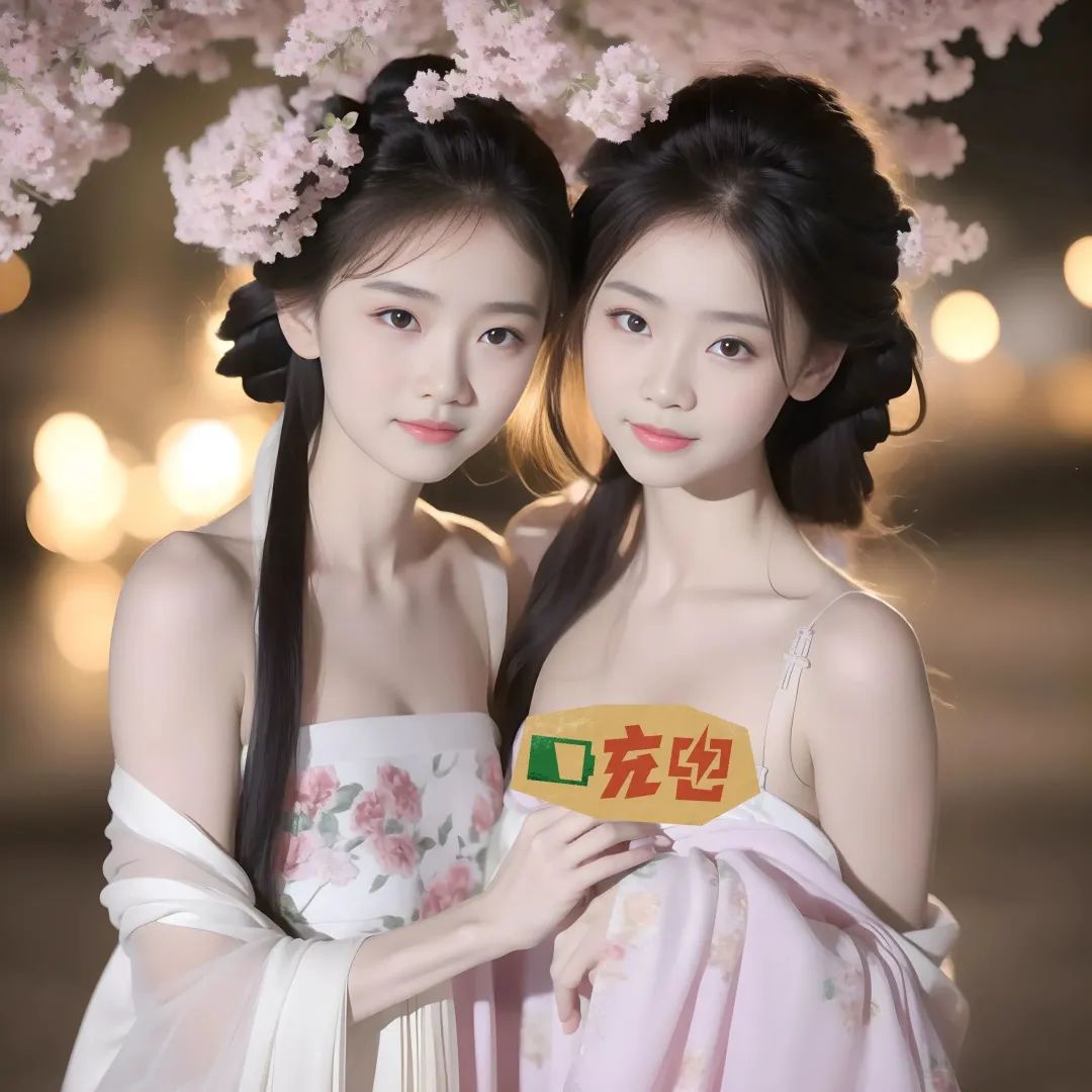 古风汉服下的多情姐妹花,活色生香的美丽令人陶醉 古风汉服下的多情姐妹花,活色生香的美丽令人陶醉