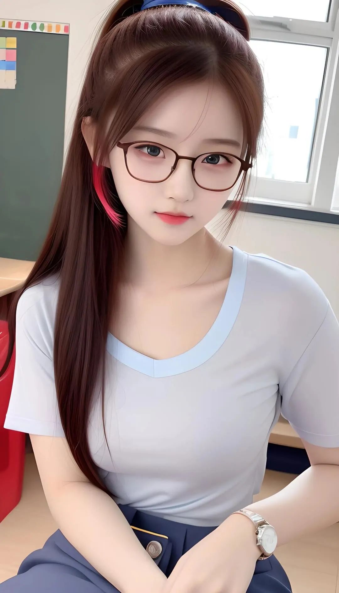 戴眼镜的学生妹,清纯可爱有气质①:不嫉妒,允许别人比自己优秀 戴眼镜的学生妹,清纯可爱有气质①:不嫉妒,允许别人比自己优秀