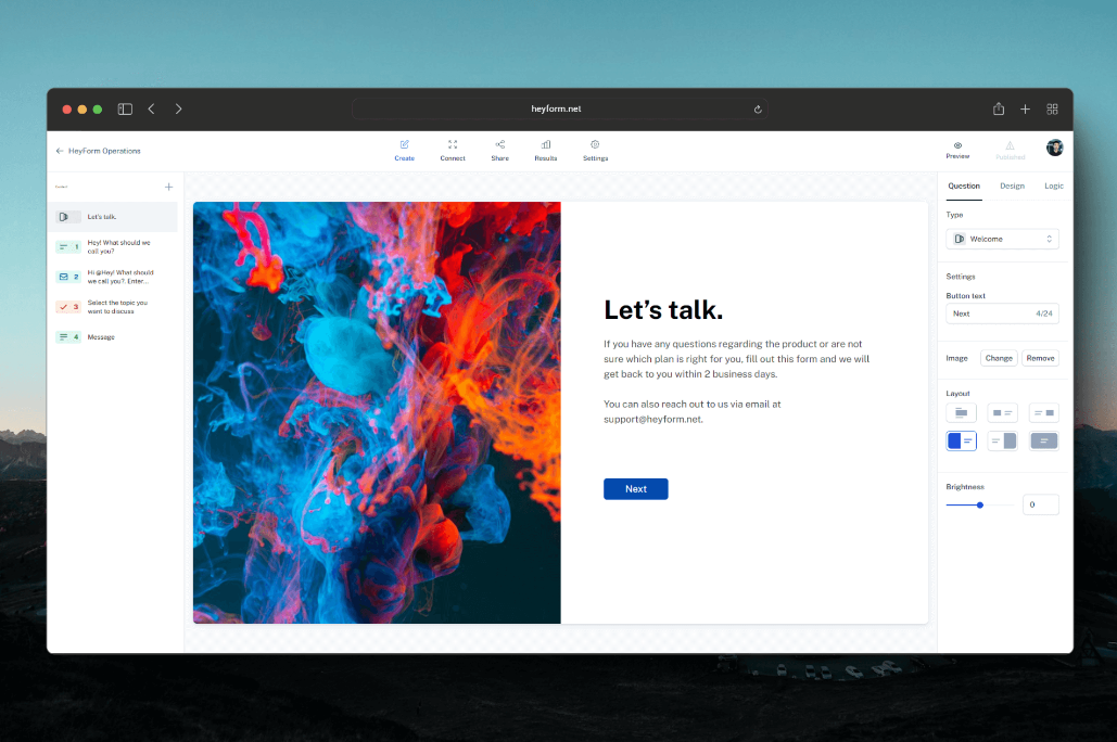 HeyForm：轻松创建高效表单的开源利器