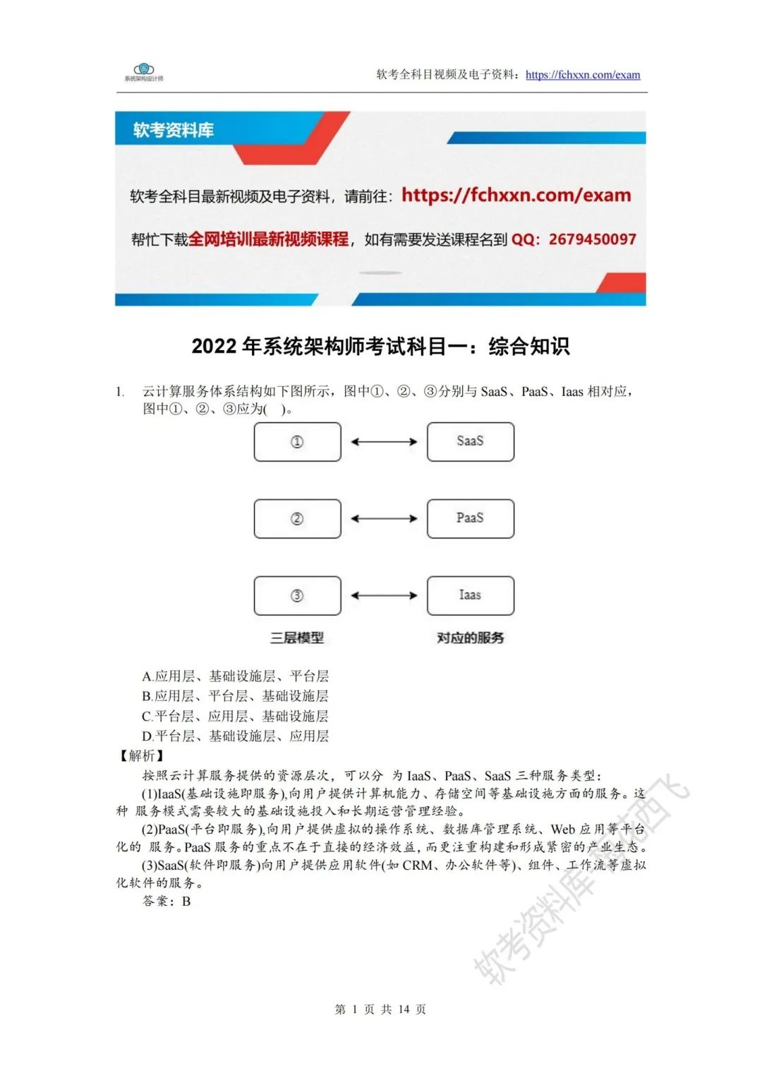 2023 年系统架构设计师（软考高级）备考资料，github 开源，免费分享