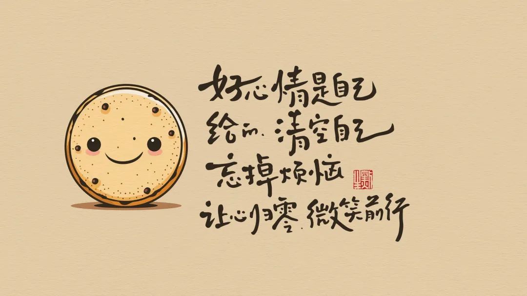 很释怀的一段话