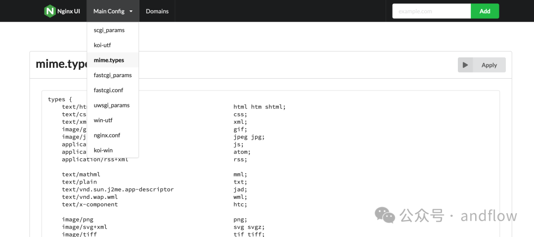 8 个免费开源 Nginx 管理系统，轻松管理 Nginx 站点配置